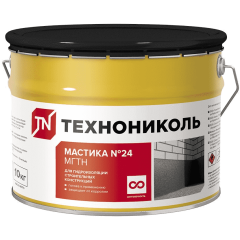 Мастика Технониколь №24 МГТН 10 кг гидроизоляционная