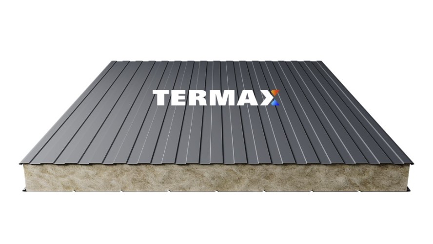 Стеновые сэндвич-панели Минвата 80 мм