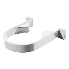 Хомут трубы Verat 125/82 белый